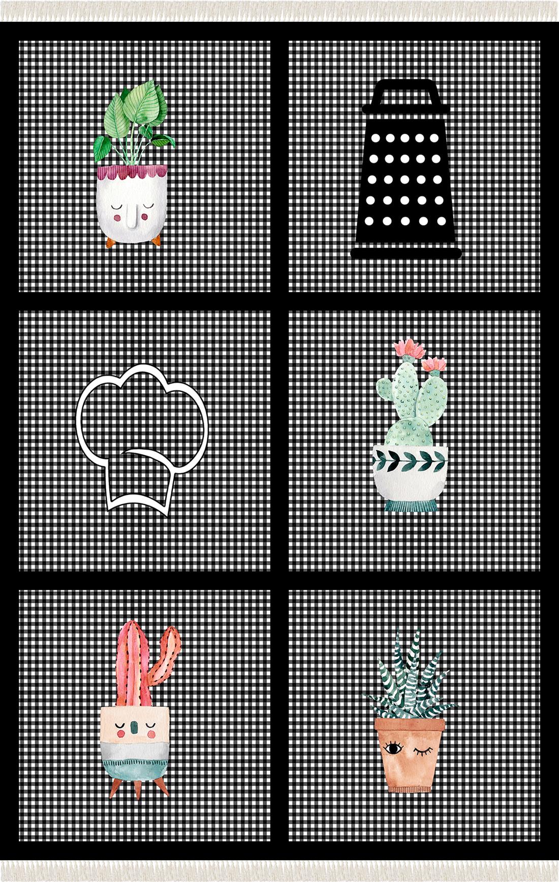 EKOSE KAKTÜS SİYAH